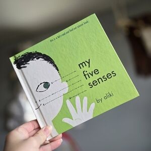My Five Senses by Aliki Kid's Science Hardcover Book 1962